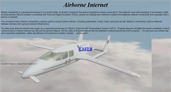 Desktop Screenshot of airborneinternet.com